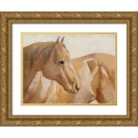Morning Ride I Gold Ornate Wood Framed Art Print with Double Matting by Purinton, Julia
