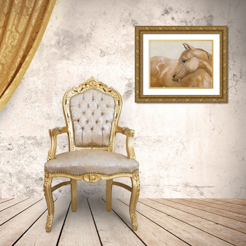 Morning Ride II Gold Ornate Wood Framed Art Print with Double Matting by Purinton, Julia