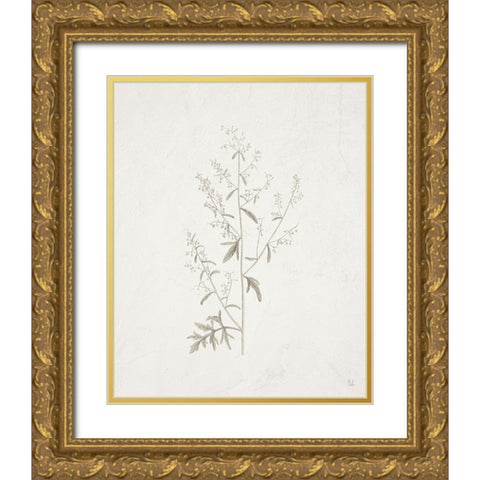 Gifts from the Meadow II Gold Ornate Wood Framed Art Print with Double Matting by Adams, Sarah