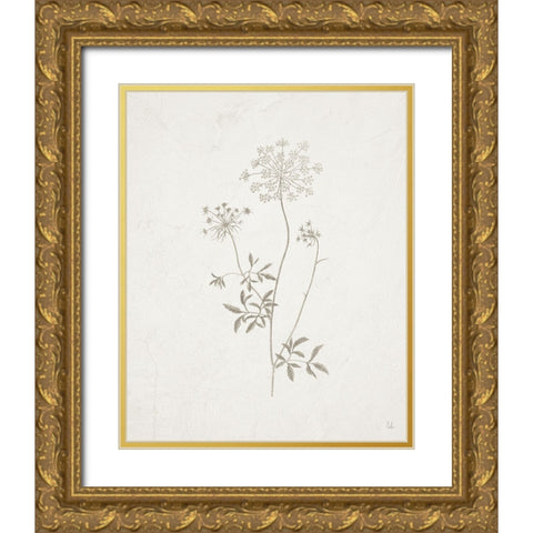 Gifts from the Meadow III Gold Ornate Wood Framed Art Print with Double Matting by Adams, Sarah