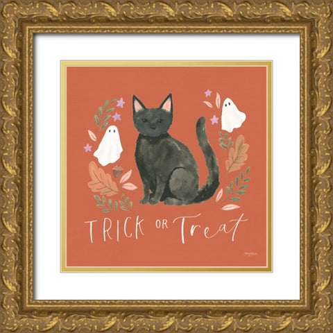 Spooky Season III Gold Ornate Wood Framed Art Print with Double Matting by Jackson, Jenaya