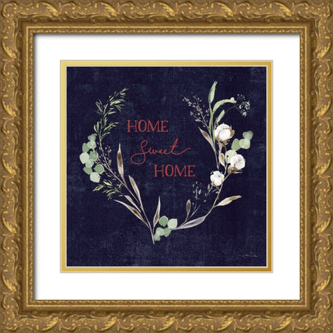 Home to Roost V Gold Ornate Wood Framed Art Print with Double Matting by Pete, Katrina