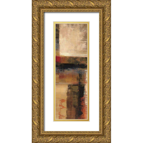 Fast Lane Panel I Gold Ornate Wood Framed Art Print with Double Matting by Vassileva, Silvia