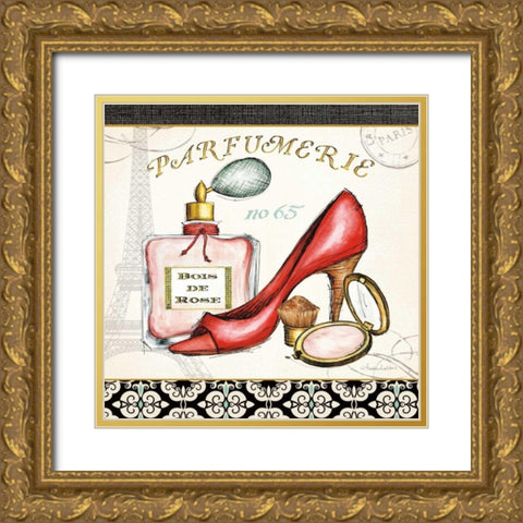 Boutique de Luxe II Gold Ornate Wood Framed Art Print with Double Matting by Laliberte, Andrea