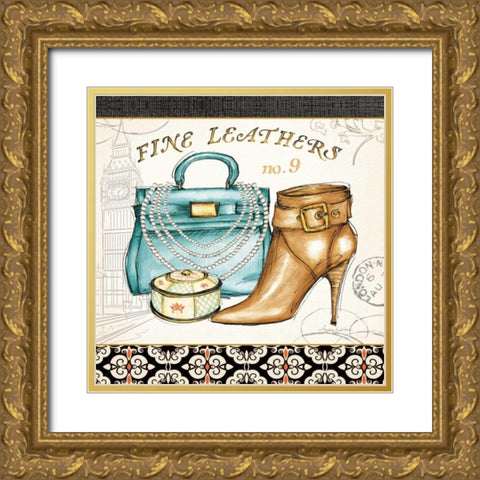 Boutique de Luxe IV Gold Ornate Wood Framed Art Print with Double Matting by Laliberte, Andrea