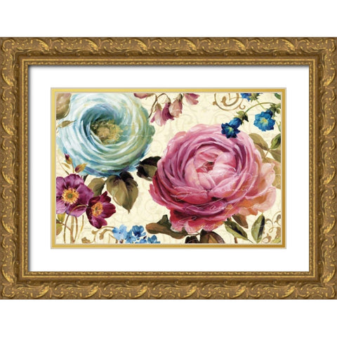 Victorias Dream III Gold Ornate Wood Framed Art Print with Double Matting by Audit, Lisa