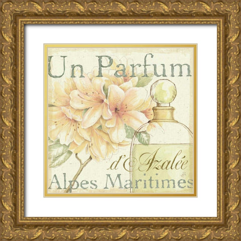 Fleurs and Parfum III Gold Ornate Wood Framed Art Print with Double Matting by Brissonnet, Daphne