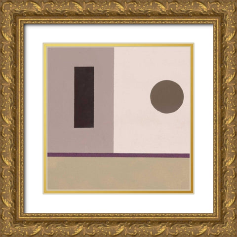 Barrel and Bin B Gold Ornate Wood Framed Art Print with Double Matting by Bannister, Cory