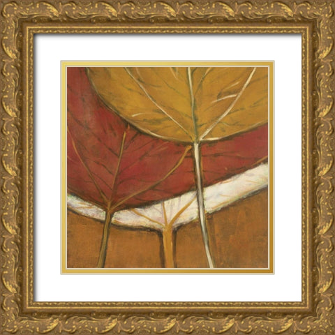 September Song II Gold Ornate Wood Framed Art Print with Double Matting by Davies, Susan