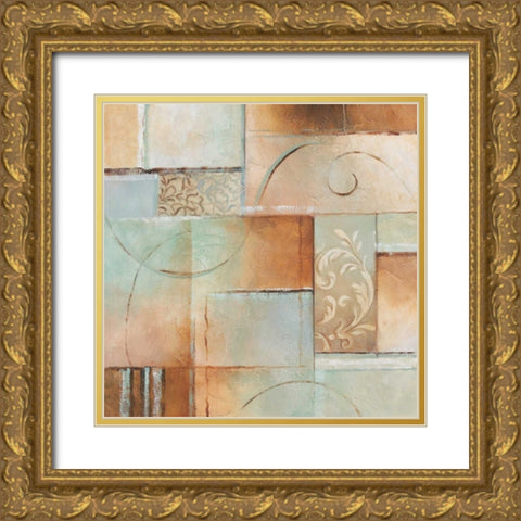 Legacy II Gold Ornate Wood Framed Art Print with Double Matting by King, Michael