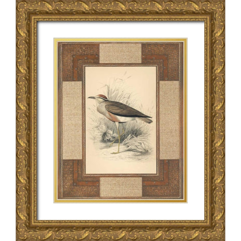 Lowland Courier Gold Ornate Wood Framed Art Print with Double Matting by Reynolds, Alastair