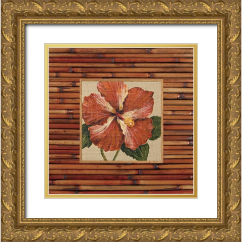 Pacific Paradise A Gold Ornate Wood Framed Art Print with Double Matting by Shelby, Judy