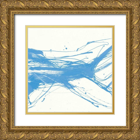Signatures II Gold Ornate Wood Framed Art Print with Double Matting by Sic, Jerry