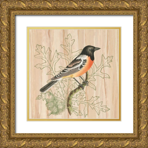 Treetops I Gold Ornate Wood Framed Art Print with Double Matting by Reynolds, Alastair