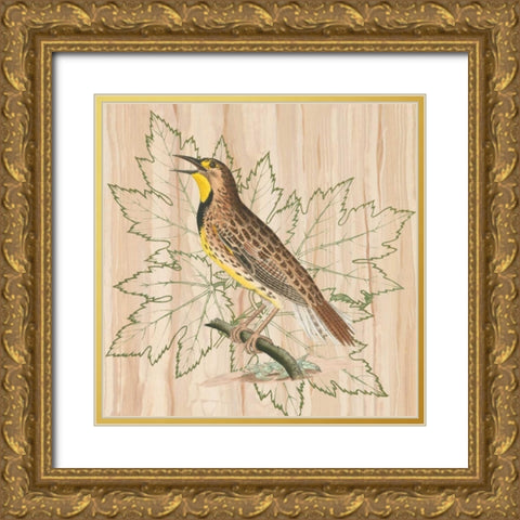 Treetops IV Gold Ornate Wood Framed Art Print with Double Matting by Reynolds, Alastair
