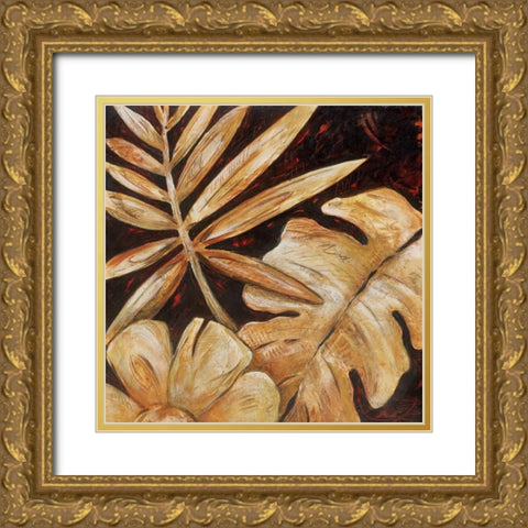 Key Largo I Gold Ornate Wood Framed Art Print with Double Matting by King, Michael