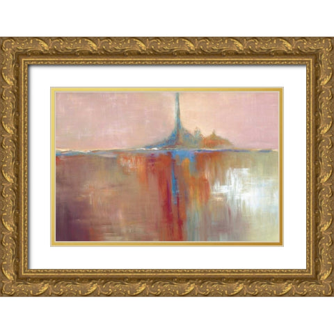 Up Tempo Gold Ornate Wood Framed Art Print with Double Matting by Chilton, Sarah E