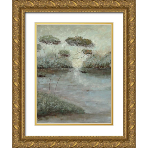 Grafton Woods I Gold Ornate Wood Framed Art Print with Double Matting by Roth, Jack