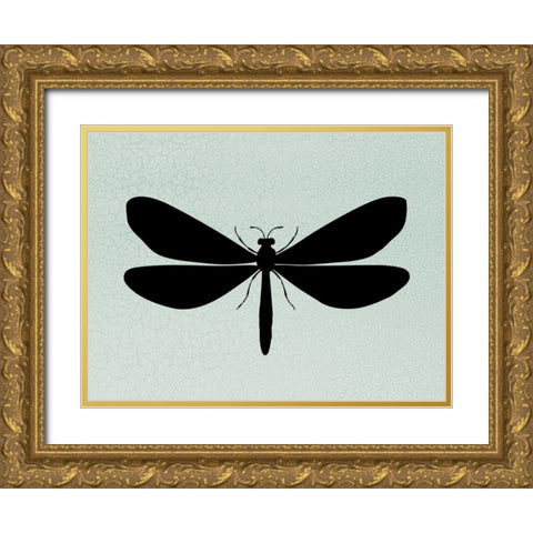 Wind Songs IV Gold Ornate Wood Framed Art Print with Double Matting by Ziffer, Josef