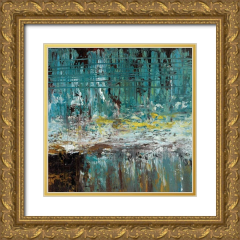 Deep Waters II Gold Ornate Wood Framed Art Print with Double Matting by Roth, Jack