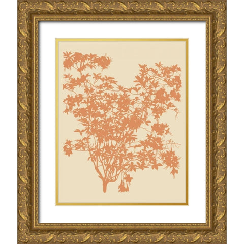 All American I Gold Ornate Wood Framed Art Print with Double Matting by Davies, Susan