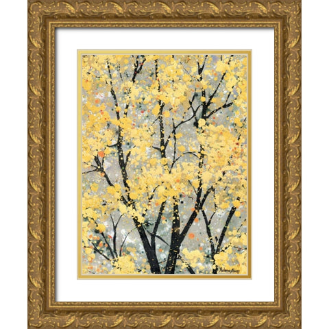 Early Spring I Gold Ornate Wood Framed Art Print with Double Matting by Alves, Helena