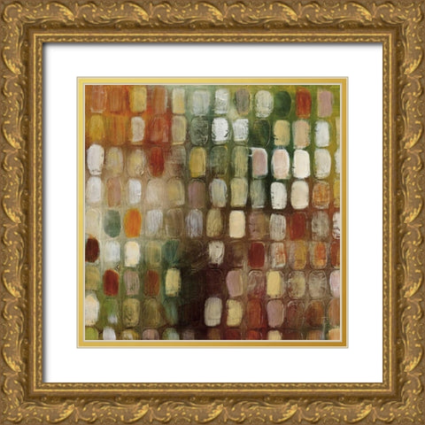 Divisions Gold Ornate Wood Framed Art Print with Double Matting by Roth, Jack