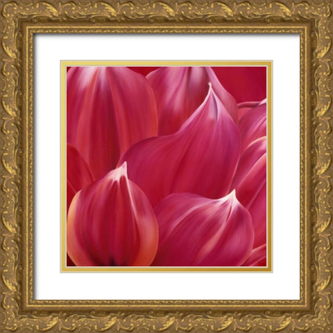 Close up  Gold Ornate Wood Framed Art Print with Double Matting by Poelstra-Holzhaus, Yvonne