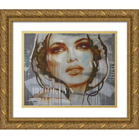 Imagine  Gold Ornate Wood Framed Art Print with Double Matting by Jochem, Hans