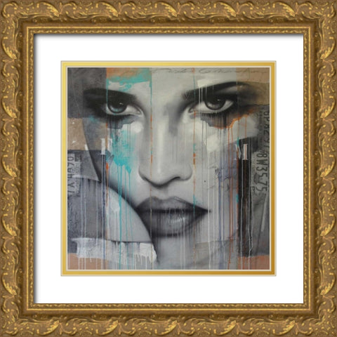 From this moment Gold Ornate Wood Framed Art Print with Double Matting by Jochem, Hans