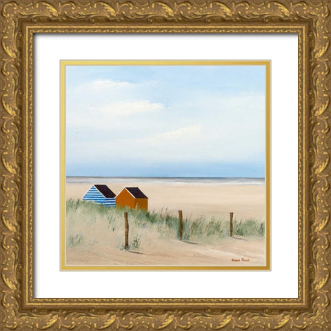 Sunny Morning V Gold Ornate Wood Framed Art Print with Double Matting by Paus, Hans
