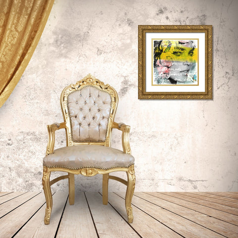 Join me Gold Ornate Wood Framed Art Print with Double Matting by Baker, Micha