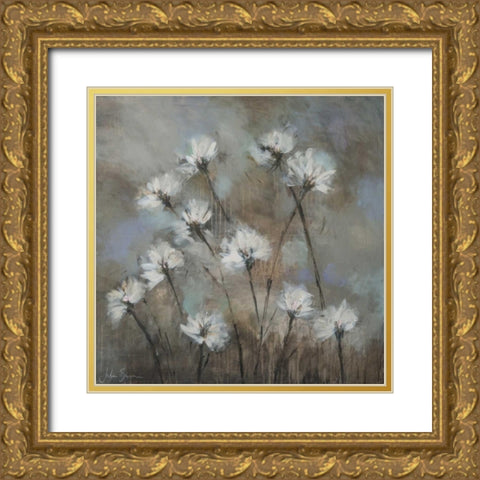 Floriade I Gold Ornate Wood Framed Art Print with Double Matting by Simonis, Julia
