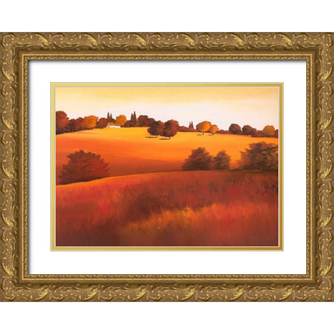 Untainted I Gold Ornate Wood Framed Art Print with Double Matting by Paus, Hans