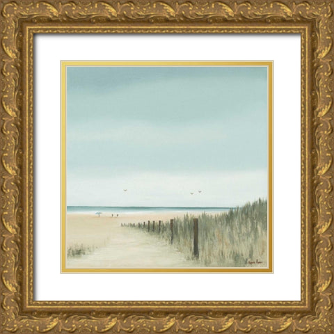 Sunny morning I Gold Ornate Wood Framed Art Print with Double Matting by Paus, Hans