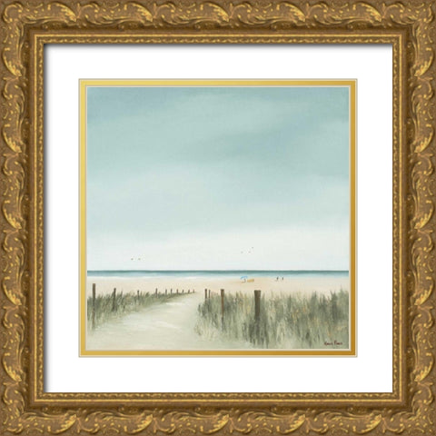 Sunny morning II Gold Ornate Wood Framed Art Print with Double Matting by Paus, Hans