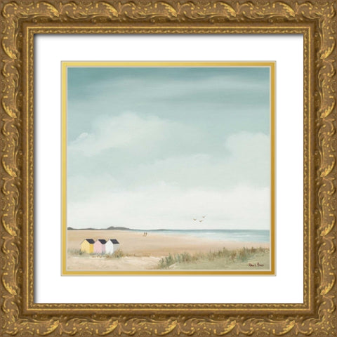 Sunny morning III Gold Ornate Wood Framed Art Print with Double Matting by Paus, Hans
