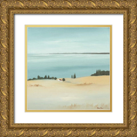 Day break II Gold Ornate Wood Framed Art Print with Double Matting by Paus, Hans