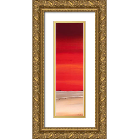 Only for us I Gold Ornate Wood Framed Art Print with Double Matting by Paus, Hans