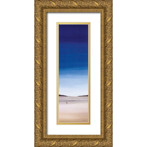 Only for us III Gold Ornate Wood Framed Art Print with Double Matting by Paus, Hans
