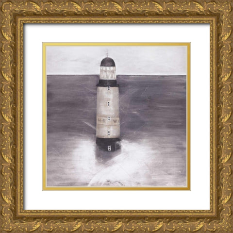 Stand Guard I Gold Ornate Wood Framed Art Print with Double Matting by Emanuel, Beate