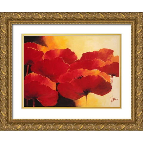 Absolute beautiful I Gold Ornate Wood Framed Art Print with Double Matting by Roseboom, Jettie
