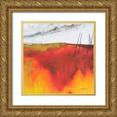 Fascinating Landscape V Gold Ornate Wood Framed Art Print with Double Matting by Cordaro, Emiliano