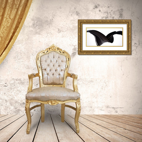 Flug Gold Ornate Wood Framed Art Print with Double Matting by Jungk, Andreas