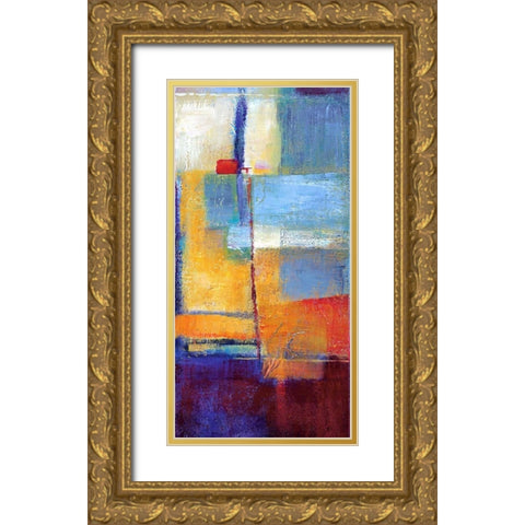 Deep View III Gold Ornate Wood Framed Art Print with Double Matting by Danckaert, Bea