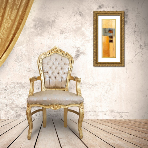 going up Gold Ornate Wood Framed Art Print with Double Matting by Danckaert, Bea