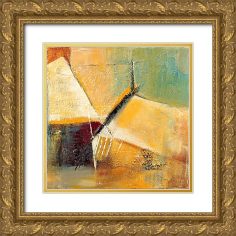 Fly to heaven Gold Ornate Wood Framed Art Print with Double Matting by Danckaert, Bea