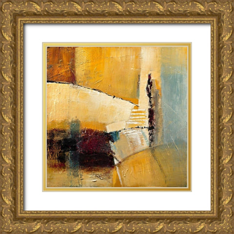 Get in touch Gold Ornate Wood Framed Art Print with Double Matting by Danckaert, Bea