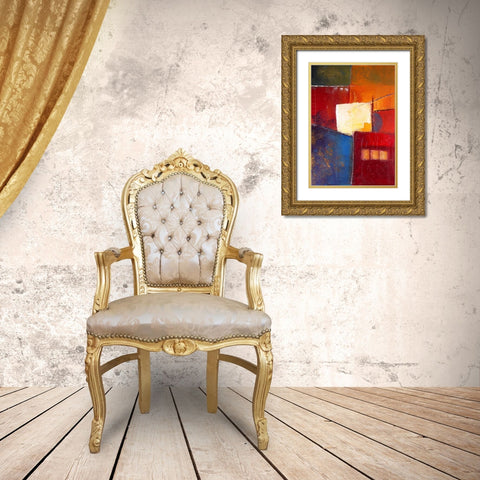 The power inside Gold Ornate Wood Framed Art Print with Double Matting by Danckaert, Bea