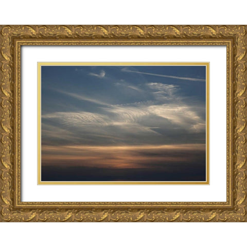 Stille Gold Ornate Wood Framed Art Print with Double Matting by Paprotny, Bogdan